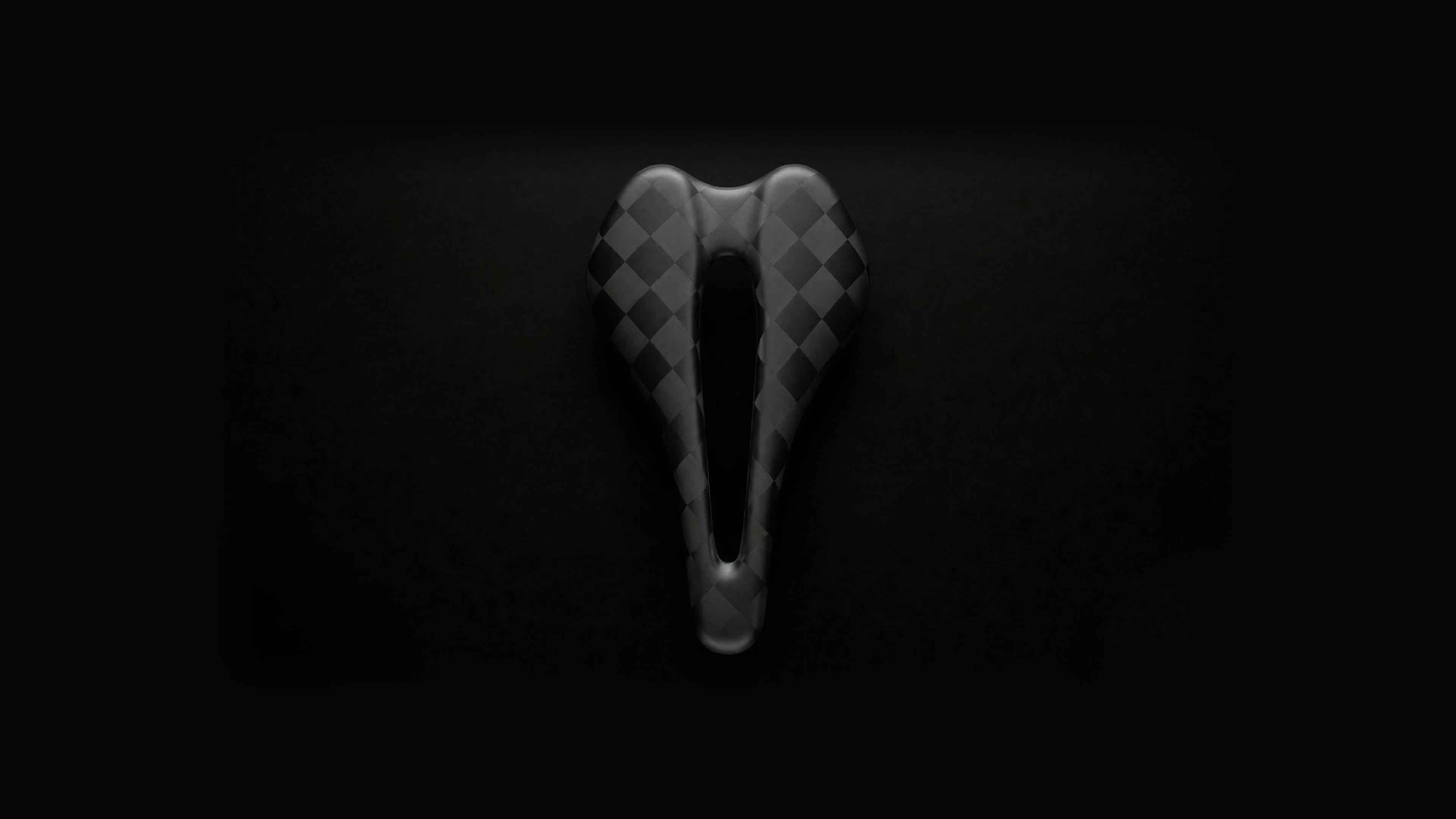 Entropia carbon fibre saddle — product photograph